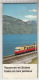 Vacances En Suisse - Trains Et Cars Postaux - Cartes Géographiques