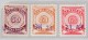 Heimat ZH Adliswil 1944-04-21 Lot 3 Fiskalmarken Gebührenmarke - Revenue Stamps