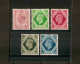 GREAT BRITAIN 1939 6d - 10d  SG 470/474 LIGHTLY MOUNTED MINT Cat £27+ - Nuevos