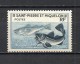 SAINT PIERRE ET MIQUELON N° 355 NEUF AVEC CHARNIERE COTE  1.00€  POISSON  ANIMAUX - Unused Stamps