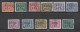 TRIESTE A 1947 - 1949 AMG-FTT SEGNATASSE POSTAGE DUE TAXES TASSE SERIE COMPLETA SET USATA USED OBLITERE FIRMATA SIGNED - Taxe