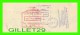 CHÈQUES AVEC TIMBRES ACCISE - LA BANQUE PROVINCIALE DU CANADA, 1951 No 824 - CACHET POSTE - FISCAUX - Cheques & Traveler's Cheques