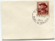 FRANCE LETTRE AFFRANCHIE AVEC LE N°495 FREDERIC MISTRAL OBLITERATION 1er JOUR PARIS 20-2-1941 - ....-1949