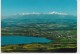 YVERDON.  Le Lac De Neuchâtel. Les Dts Du Midi Et Le Mont Blanc Vus De Mauborget - Mauborget