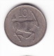 1989 Botswana 10 Thebe  Coin - Botswana