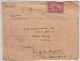 Registered Cover Canada To Aden Camp Cover Used 1938, Horse  Animal - Other & Unclassified