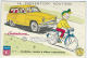 Image - La Prévention Routière - SIMCA Aronde Chatelaine P60 - N° 9 - Cyclistes, Roulez à Allure Raisonnable - Automobili