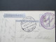 AK Frankreich 1. WK 1915 Dorfstrasse Laneuville. Briefstempel Krankensammelstelle Bahnhof - Stenay