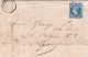 1861. LETTRE. N° 14. ARDECHE. CHOMERAC PC 857  / 6858 - 1849-1876: Période Classique