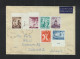 Poland Registered Cover 1956 Imperforated - Covers & Documents