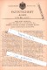 Original Patent  - James John Shedlock In Little Bentley B. Colchester, Engl. , 1904 , !!! - Colchester