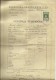 CROATIA, NDH, NEZAVISNA  DRZAVA HRVATSKA --  SCHOOL DIPLOMA, CERTIFICATE, GYMNASIA , 1943  -- TIMBRE FISCAL, TAX STAMP - Diploma & School Reports