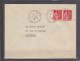 Lot De 2 Lettres TAXEES Annees 1940 Et 1941 Pour BORDEAUX  Iris 1f Rouge - 1859-1959 Covers & Documents