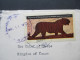 China / Yemen 1975 Republic Of Morac Songhrati Meads. Marke: Tiger. Offizieller Brief Der Regierung!! Neuer Staat! RRR - Storia Postale