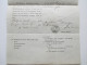 Delcampe - Post - Insinuations - Dokument / Behändigunsschein 1857 Berlin L2 Marken Leider Abgelöst!! Nach Stolp (heute Polen) - Cartas & Documentos