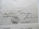 Delcampe - Post - Insinuations - Dokument / Behändigunsschein 1857 Berlin L2 Marken Leider Abgelöst!! Nach Stolp (heute Polen) - Cartas & Documentos