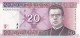 BILLETE DE LITUANIA DE 20 LITU DEL  AÑO 2001 CALIDAD EBC (XF)  (BANKNOTE) - Lituania