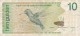 BILLETE DE NEDERLANDSE ANTILLEN DE 10 GULDEN  DEL AÑO 2006  (BANKNOTE) BIRD-PAJARO-COLIBRI - Nederlandse Antillen (...-1986)