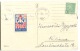 CHRISTMAS STAMP Santa Claus Anti-Tuberculosis 1954 On Postcard - Briefe U. Dokumente