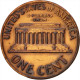 États-Unis, Lincoln Cent, 1972, Philadelphia, TTB, KM:201 - 1959-…: Lincoln, Memorial Reverse