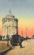 Salonique - Grèce - La Tour Blanche - Attelage - Edition B.R.D. - Carte Colorisée - Griechenland