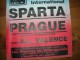 VALENCE6SUR BAISE)   MATCH GALA INTERNATIONAL DONT SPARTA DE PRAGUE  41X6O PAPIER RIGIDE - Autres & Non Classés