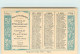CALENDRIER TRIMESTRIEL De 1899 Par CHOCOLAT Du PLAN - REVES D´ENFANTS - CHROMO PUBLICITE - Small : ...-1900