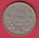 F5600 / - 20 Leva -  1940 - Tsar Boris III Of  Bulgaria Bulgarie Bulgarien Bulgarije - Coins Monnaies Munzen - Bulgaria