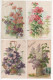 TH037/ Lot De 23 Cartes Fantaisies Fleurs - Fleurs