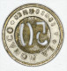 Monaco Jeton ~ 1920 Troué 50 Centimes # 1 - Other & Unclassified