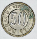 Monaco Jeton ~ 1920 Troué 50 Centimes # 2 - Other & Unclassified