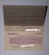 RARE ANCIEN CHEQUIER CREDIT LYONNAIS 1945, CARNET DE CHEQUES, CHEQUE PAYABLE A L'AGENCE FERMEE DE VOUZIERS, ARDENNES 08 - Cheques & Traveler's Cheques
