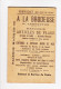 A La Brodeuse PORNICHET Calendrier Horaires MAREES Chemins De Fer Orleans 1909 - Petit Format : 1901-20