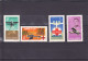 AVIATION SANITAIRE NEUF ** UNE SéRIE DE 4 VALEURS  N°214/217  YVERT ET TELLIER 1968 - Unused Stamps