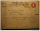 UK GB 1951 Woolwich Aachen Germany Registered Letter 61/2p Sobre Entero Postal Cover Stationery - Interi Postali