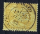 Monaco, Timbre De France 1883  25 C Bistre, Has A Thin Spot - ...-1885 Prephilately