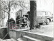 Photo M003 - Lot 5 Photos Camion SAVIEM Pompiers YVELINES (imat. Camion 78) - Photo HUARD Paris 17e 18 X 24 Cm Pompier - Professions