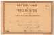 CPA Enveloppe De 6 Cartes Anciennes  De Weymouth - Weymouth