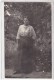HAUT RHIN - SAUSHEIM - 1913 - UNE FEMME - CARTE PHOTO - Otros & Sin Clasificación