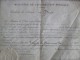 Diplôme De Licence  En Droit 7/04/1854. Paris Vaysse De Maineville Format Supérieur à A4 Autographe Au Dos - Diploma's En Schoolrapporten