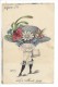 13891 - La Mode En 1909  Par Roberty  Femme à Chapeau Fleuri Le Sourire N° 60 - Autres & Non Classés