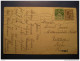 Randers 1921 To Bern Switzerland 2 Stamp On Glaedelig Jul Post Card Denmark - Covers & Documents