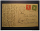 Nykobing 1936 To Hannover Germany 2 Stamp On Ostseebad Brunshaupten Saisoneroffnung Post Card Denmark - Covers & Documents