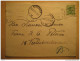 Kjobenhavn 1918 Cancel Cover 1 Stamp Denmark - Lettres & Documents