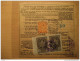 Berlin Germany 1937 To Zagreb 3 Stamp Fiscal Tax Revenue Official ... On Paketkarte Bulletin Expedition Card YUGOSLAVIA - Postage Due