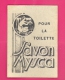 SAVON MYSCA POUR LA TOILETTE - CARTE DE PESEE - CARTE PARFUMEE - (5 X 7,5 Cm). - Unclassified