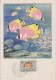 Carte Maximum, Poissons, Plasmarine, Publicité, 1955, Poisson Papillon, Timbre, Mozambique, Mocambique, Chaetodon Aurig. - Mozambique