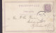 Iceland (Uprated) Postal Stationery Ganzsache Entier 8 Aur ESKIFJÖRDUR 1895 KJØBENHAVN Denmark (2 Scans) - Postwaardestukken