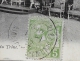 (RECTO / VERSO) MONACO EN 1912 - N° 203 - LE PALAIS DU PRINCE - LA SALLE DU TRONE - CACHET ET TIMBRE DE MONACO - CPA - Fürstenpalast
