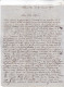 66 Lettre Du 29.01.1871 Pour Paris Avec N°46 Tb, Texte Très Riche Philatéliquement. 4 Pages Complet Tb état - Guerre De 1870